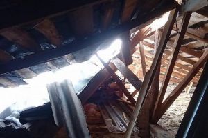 В Пензенской области из-за снеговой нагрузки обрушилась крыша средней школы