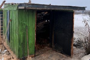 В селе под Пензой вспыхнули две бани
