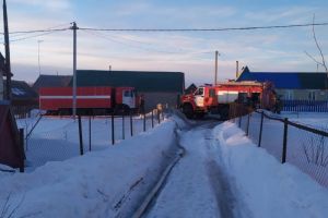 Спасатели ликвидировали пожар в селе под Пензой