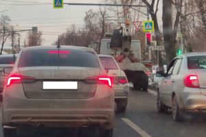 Жителей Пензы предупредили об огромной пробке в районе автовокзала