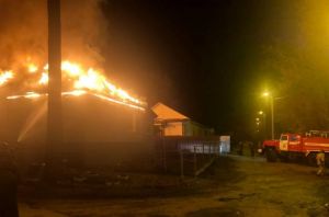 В Пензе во время пожара в 6-квартирном доме двух человек спасли, 18 эвакуировали