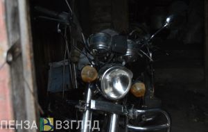 В Пензенской области поймали пьяного мотоциклиста