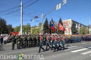 Празднование 77-летия Победы в Пензе. 9 Мая 2022 года. Фотогалерея