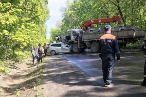 Опубликованы новые фото с места жесткой аварии на дороге к Малой Валяевке в Пензенской области
