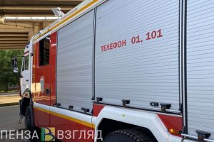 В пензенском МЧС сообщили подробности пожара на улице Рябова
