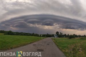 Жителей Пензенской области предупреждают о грозе и порывистом ветре