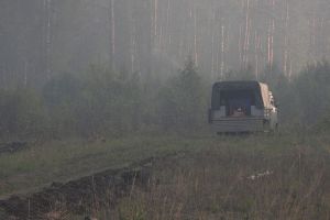 На территории Кузнецкого лесничества произошел пожар