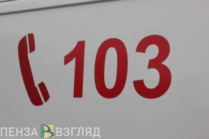 В Пензе после столкновения иномарок госпитализировали одного водителя