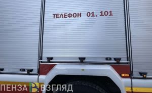 Пожар в Пензенском районе тушили 17 человек