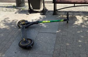 В Пензе подросток на самокате попал в ДТП