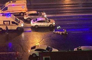 В Пензе на проспекте Победы иномарка сбила молодого человека
