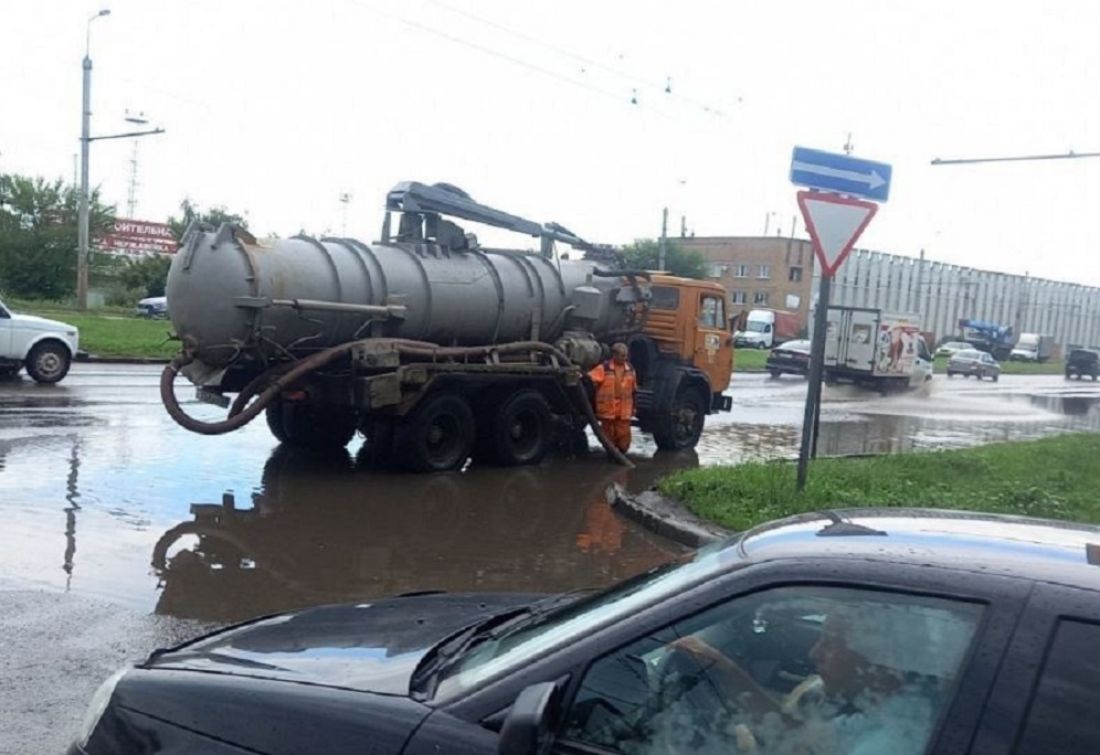 Дежурные аварийные бригады МБУ «Пензавтодор» устраняют последствия непогоды