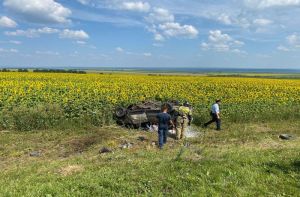Появились новые фото с места ДТП с тремя погибшими в Шемышейском районе