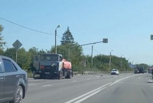 Пензенцы публикуют фото с места ДТП, где бензовоз сбил насмерть пенсионерку