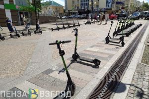 В Пензе установили предельную скорость езды на электросамокатах