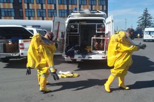В Пензе ликвидирована утечка азотной кислоты