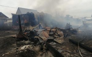 При пожаре в пензенском поселке Победа погибла женщина