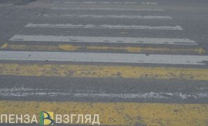 ДТП на «зебре»: рано утром в Пензе сбили женщину