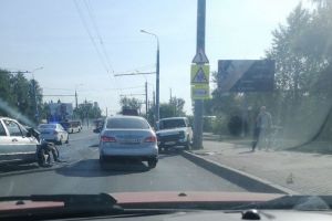 Момент жесткой аварии в пензенской Терновке попал на видео