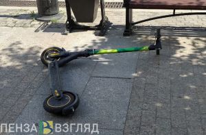 В Пензенской области подросток на мотоцикле сбил мальчика на самокате