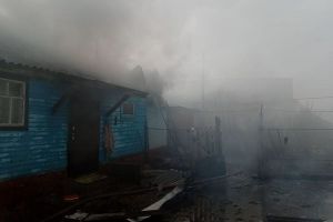 В пензенском МЧС сообщили подробности пожара в Средней Елюзани