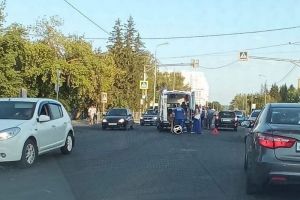 Девочку отправили на «скорой» в больницу после аварии на улице Измайлова в Пензе
