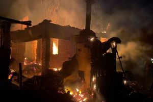 В селе Кузнецкого района при пожаре погиб мужчина