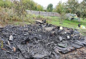 Погиб мужчина при пожаре в надворной постройке в Сердобском районе