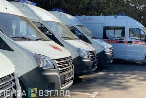 Водитель получил травмы после столкновения двух иномарок на трассе в Пензе