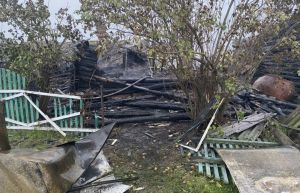 Опубликованы кадры с места пожара, в котором погибла жительница Пензенской области