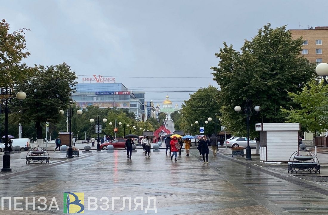 11 октября в Пензенской области пройдет небольшой дождь