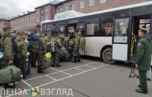 Мельниченко рассказал о полном обмундировании отправляющихся на юг России мобилизованных пензенцев