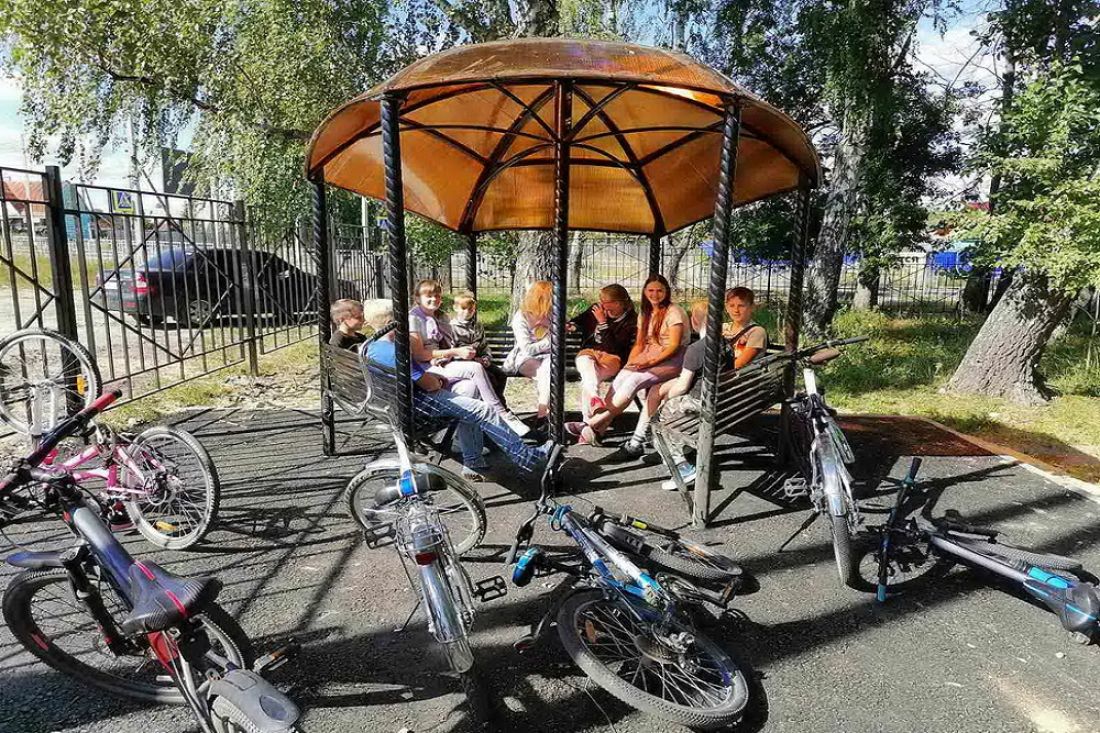 В поселке под Пензой завершены работы по благоустройству парка