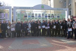 В Пензе открыли галерею почета работников дорожного хозяйства