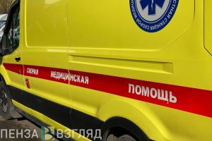 В Кузнецком районе после жесткой аварии госпитализировали женщину