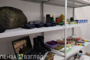 В пензенском ТРЦ «Коллаж» открылся пункт приема помощи военнослужащим