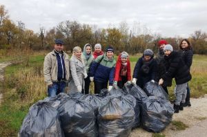На общегородском субботнике в Пензе собрали около 400 кубометров мусора