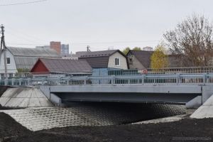 В Пензе ввели в эксплуатацию мост через реку Мойка