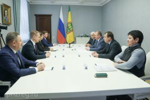 Олегу Мельниченко представили нового руководителя управления Федерального казначейства по Пензенской области
