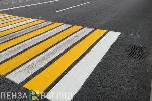 В пензенском районе Терновка на видео попал момент ДТП со сбитым пешеходом