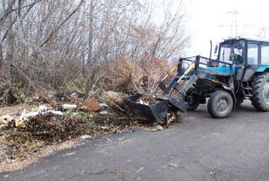 В Пензе избавились от четырех стихийных свалок