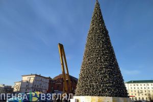На установку главной новогодней елки в центре Пензы потратят почти 600 тысяч рублей