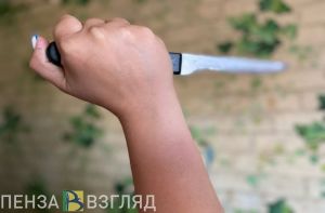 В Пензе женщина нанесла ножевое ранение своему мужу