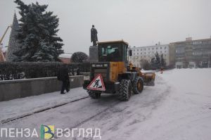 Пензенцев предупреждают о гололеде, мокром снеге и сильном ветре