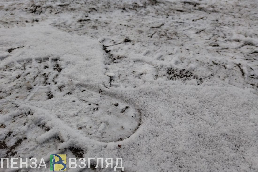 В воскресенье в Пензенской области прогнозируются снег и гололедица