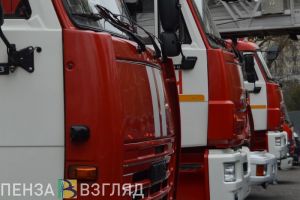 За выходные в Пензенской области сгорели восемь бань