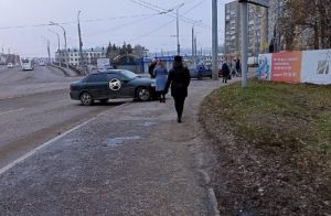 В Пензе сразу четыре машины угодили в аварию