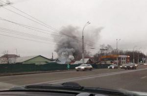 28 пожарных ликвидировали возгорание на 1-й Офицерской улице в Пензе