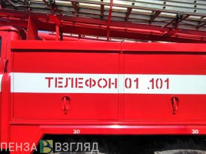 За выходные в Пензенской области сгорело восемь бань