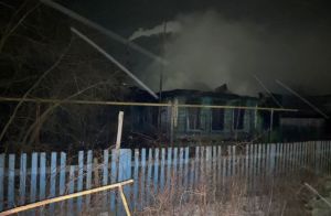 Появились фото с места пожара в Сурске, где погиб 4-летний ребенок